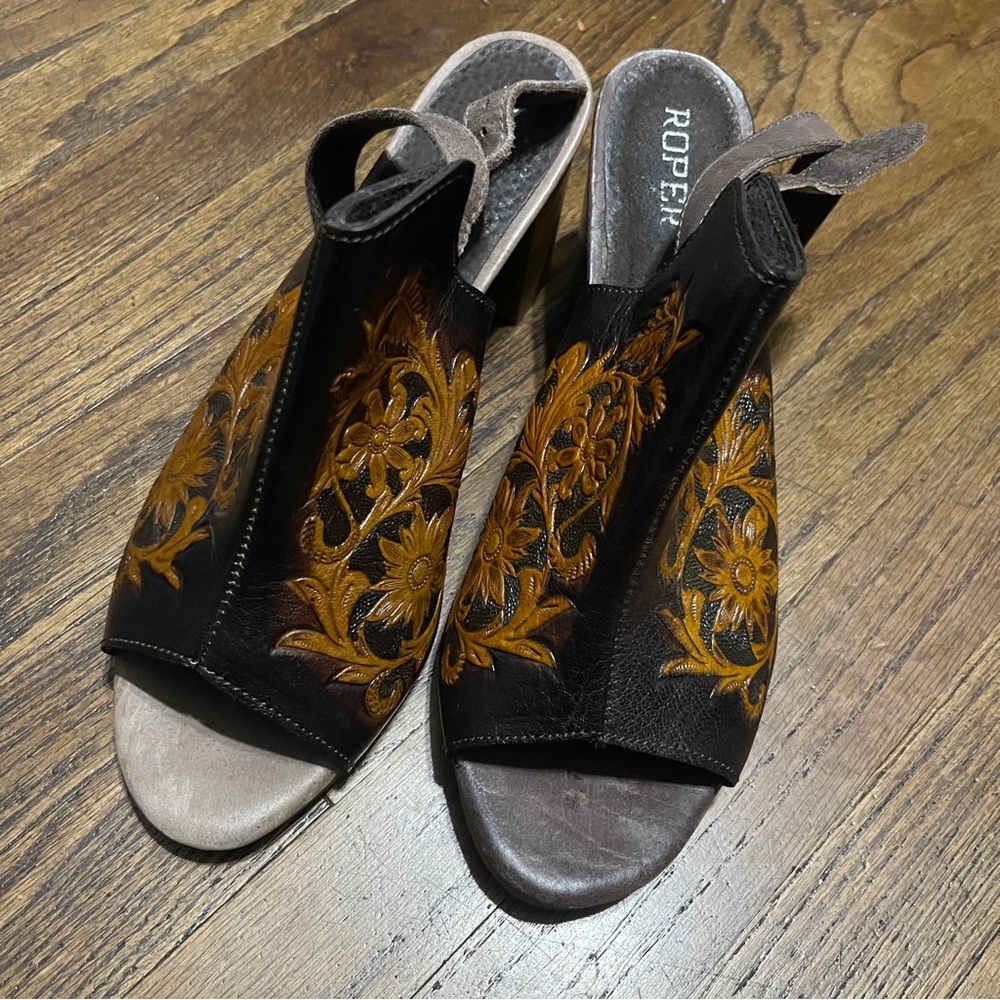 Roper Leather Heels